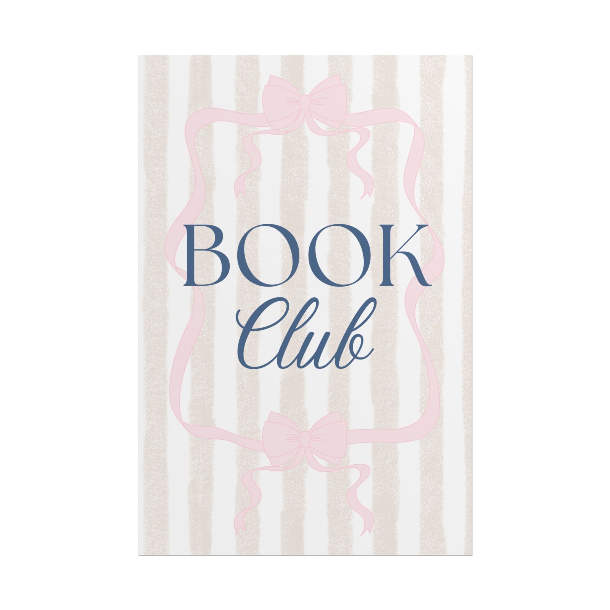 Book Club Unframed Poster