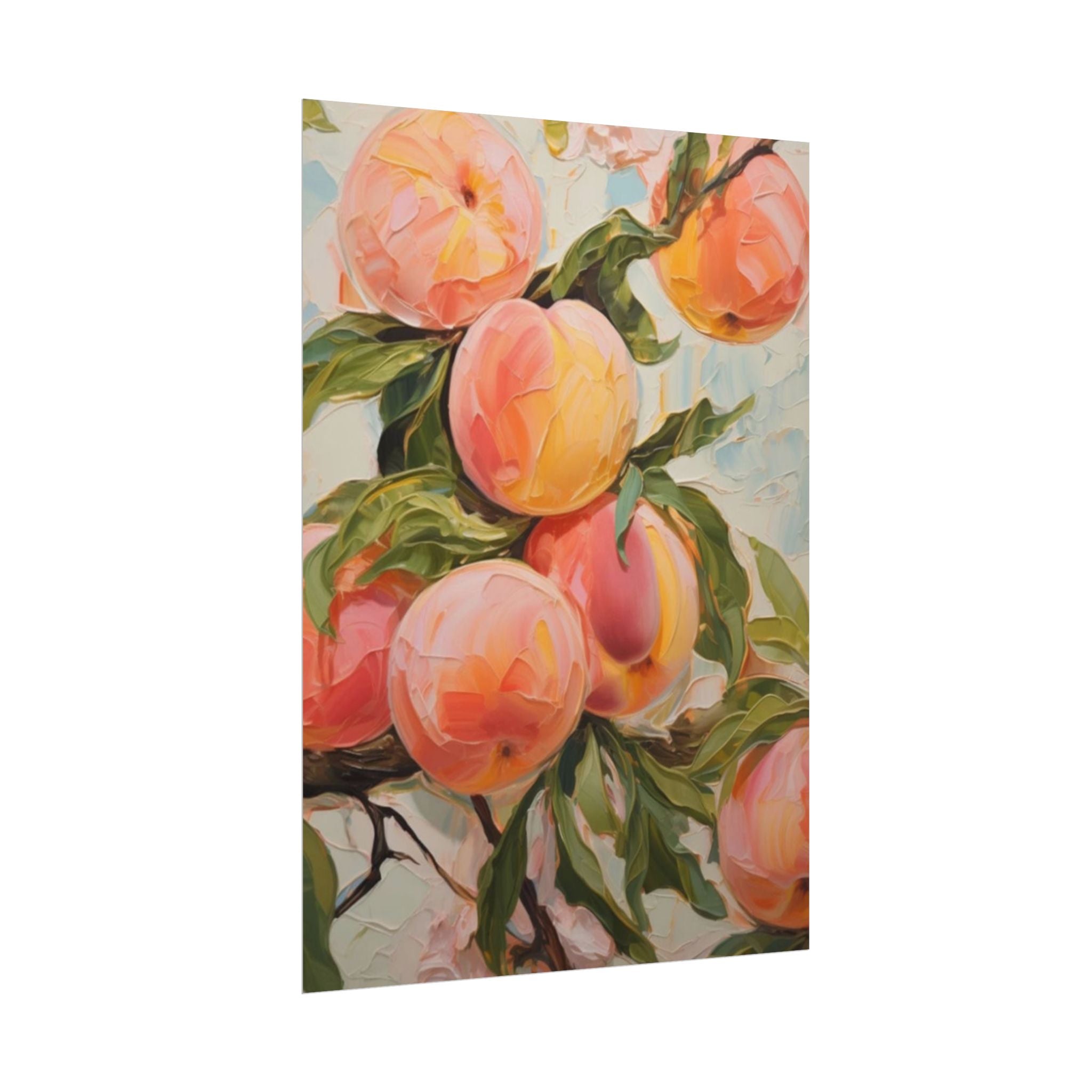 Paint Peaches Unframed Poster