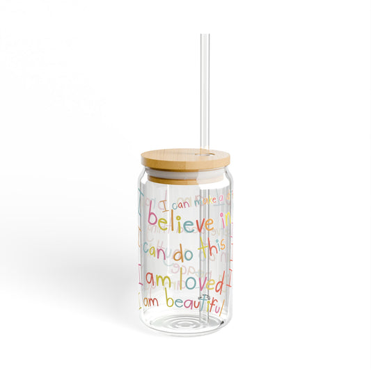 Power Of Positivity Glass