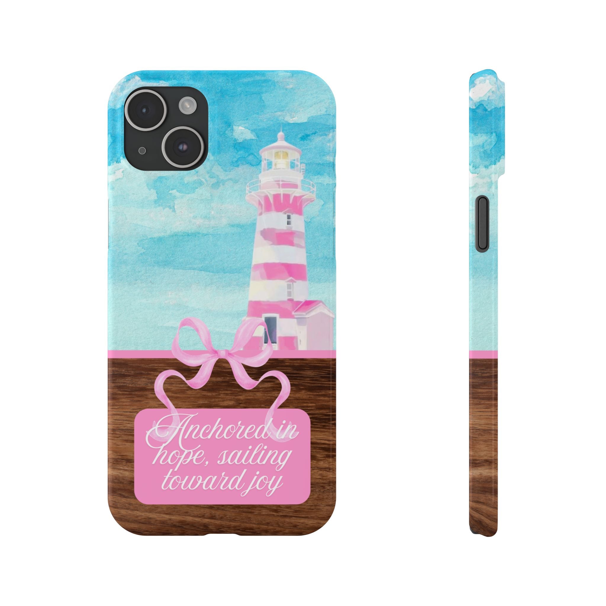 Anchored In Hope iPhone Case