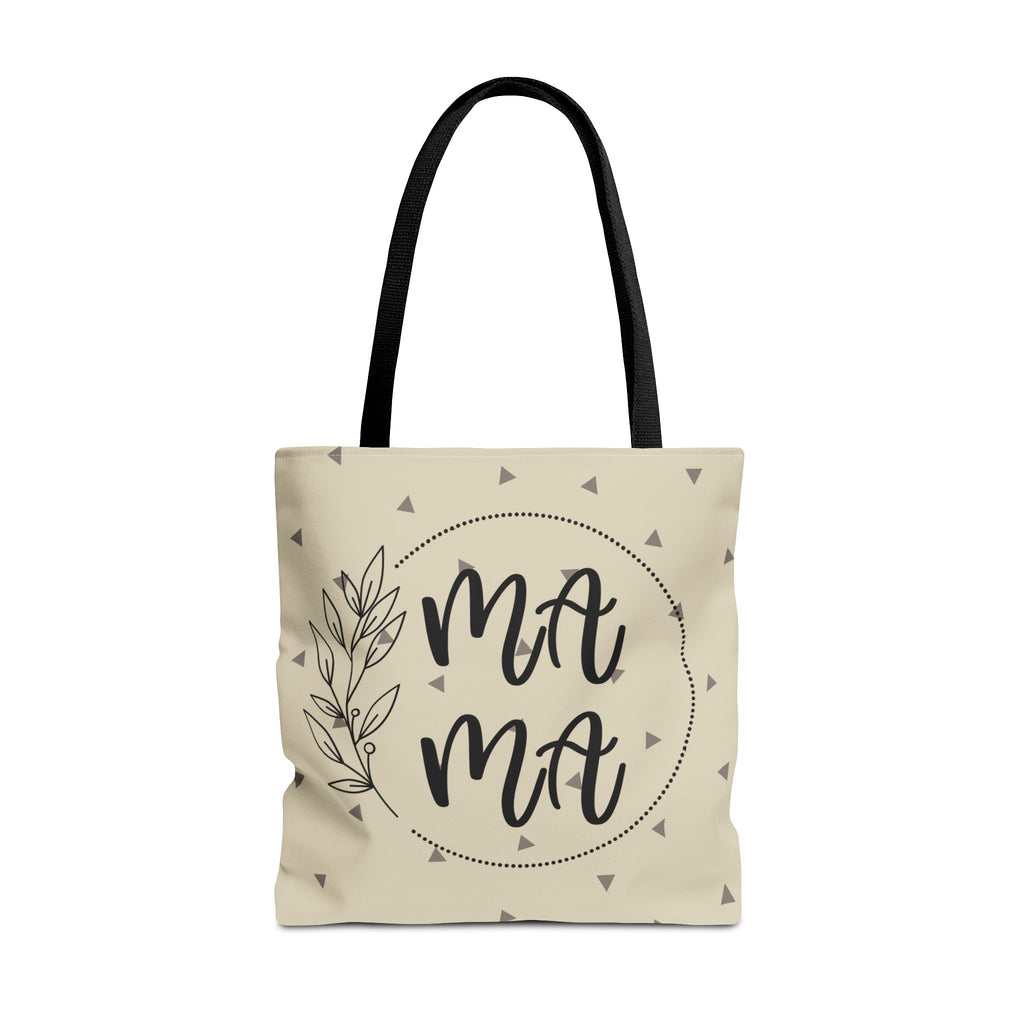 MAMA Beige Tote Bag