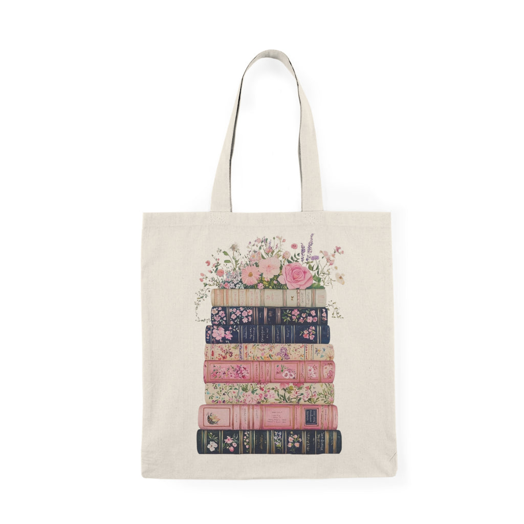 Floral Book Club Tote