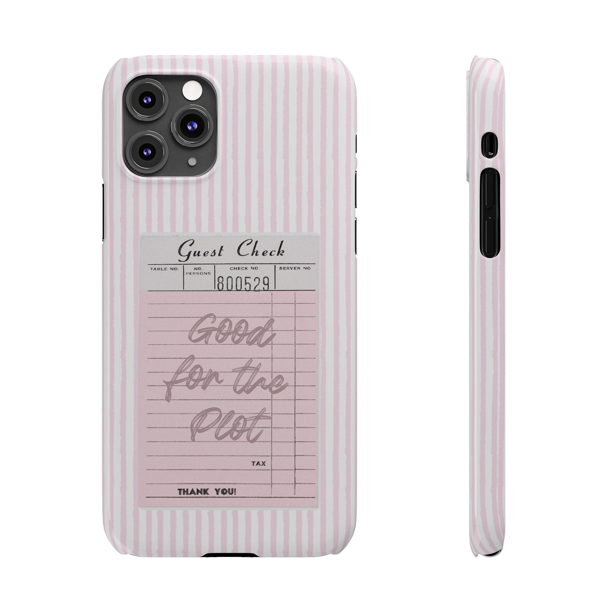Good For The Plot iPhone Case