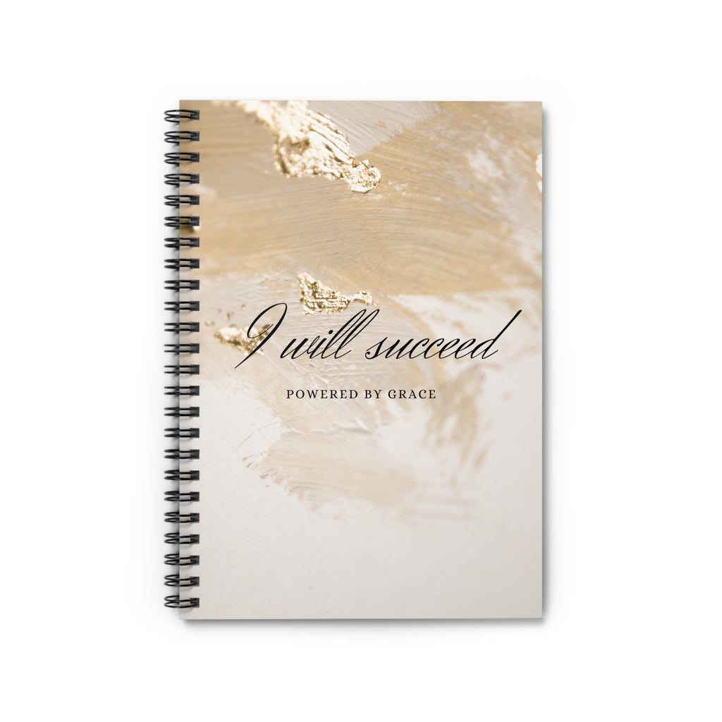 I Will Succeed Spiral Notebook