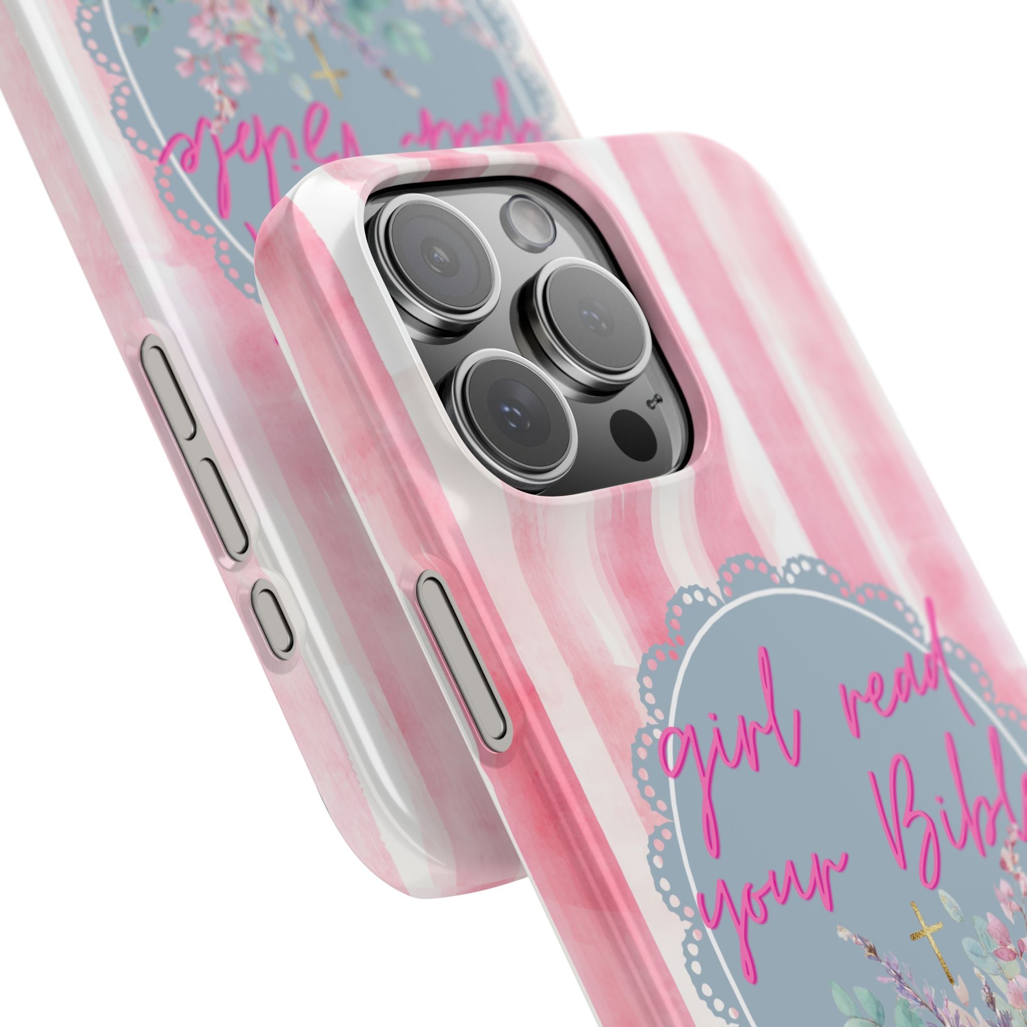 Girl Read Your Bible iPhone Case
