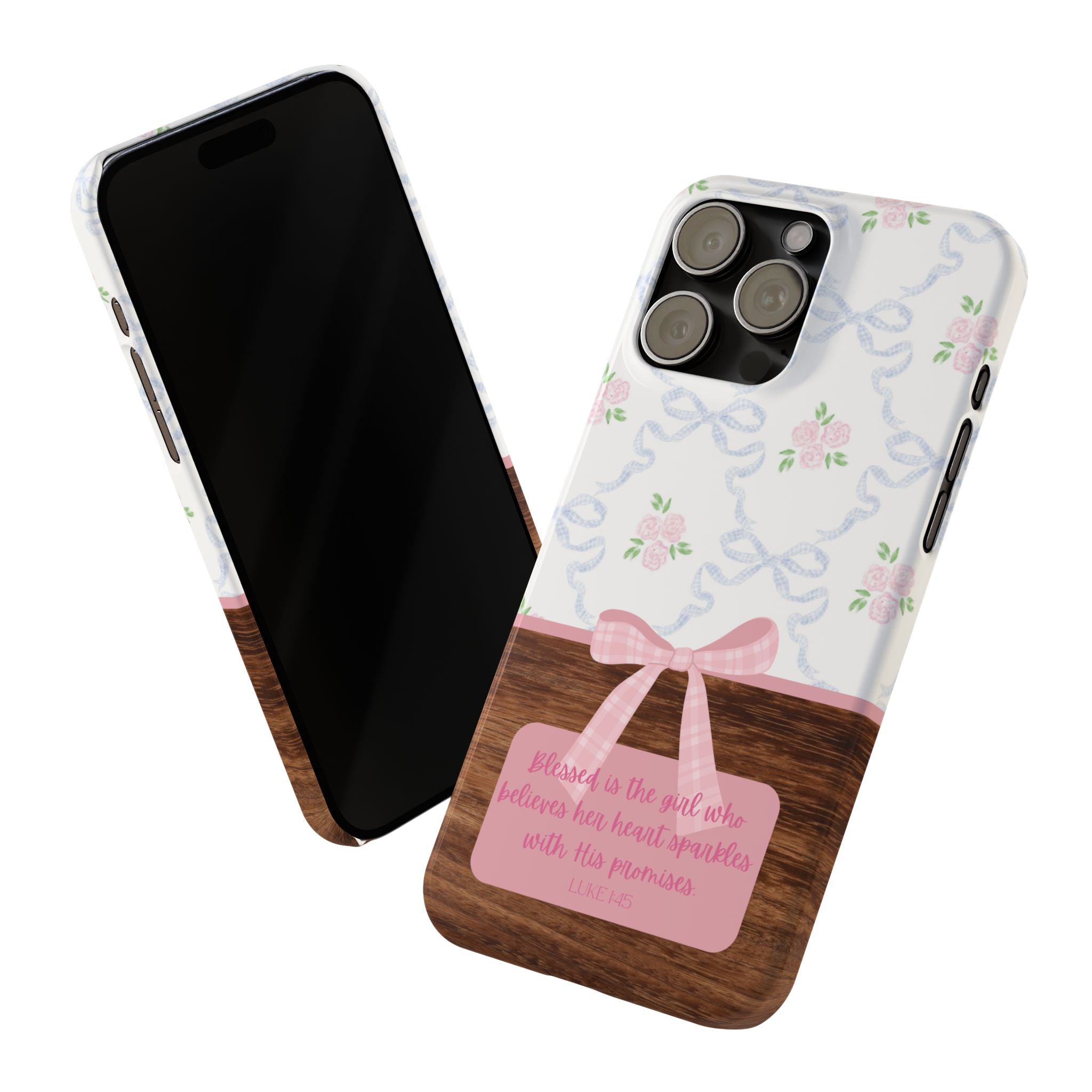 Blessed Is The Girl iPhone Case