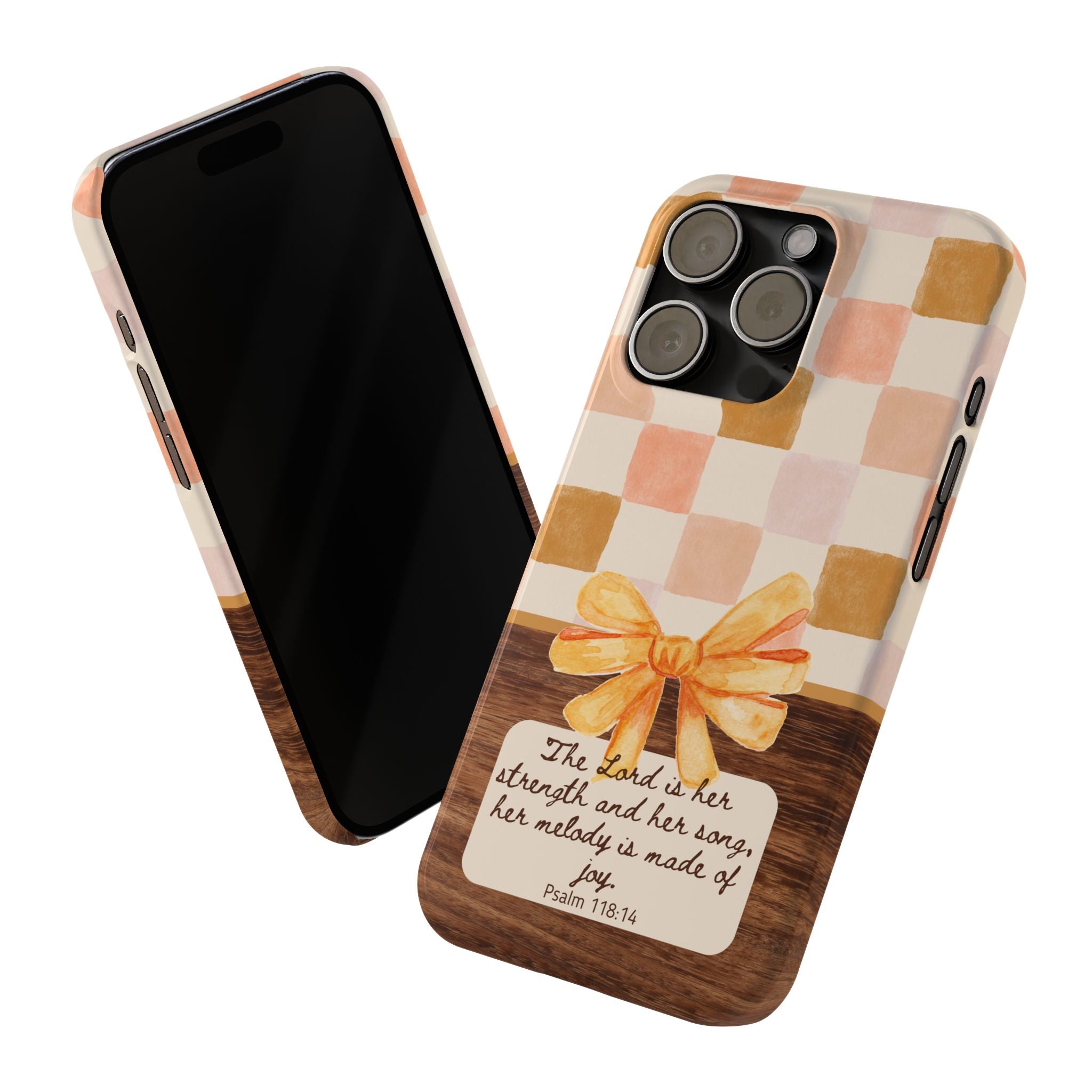 The Lord Is Her Strength iPhone Case
