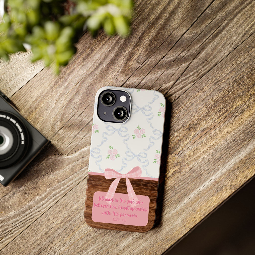 Blessed Is The Girl iPhone Case