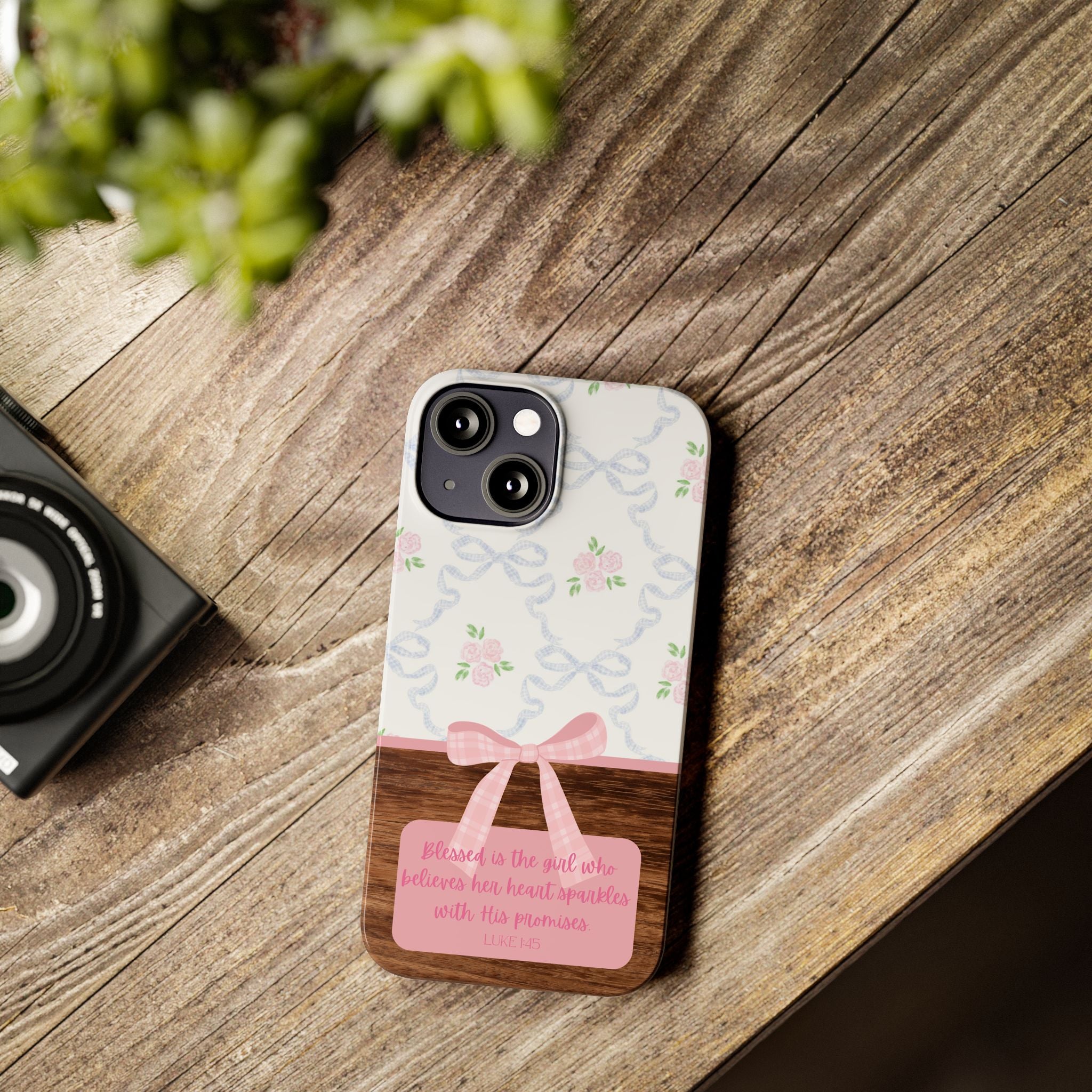 Blessed Is The Girl iPhone Case