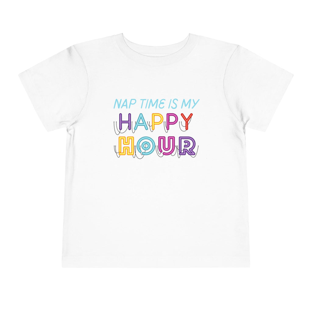 Nap Time is my Happy Hour Toddler Tee