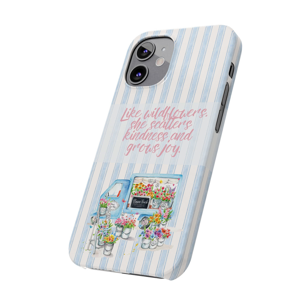 She’s Like Wildflowers iPhone Case