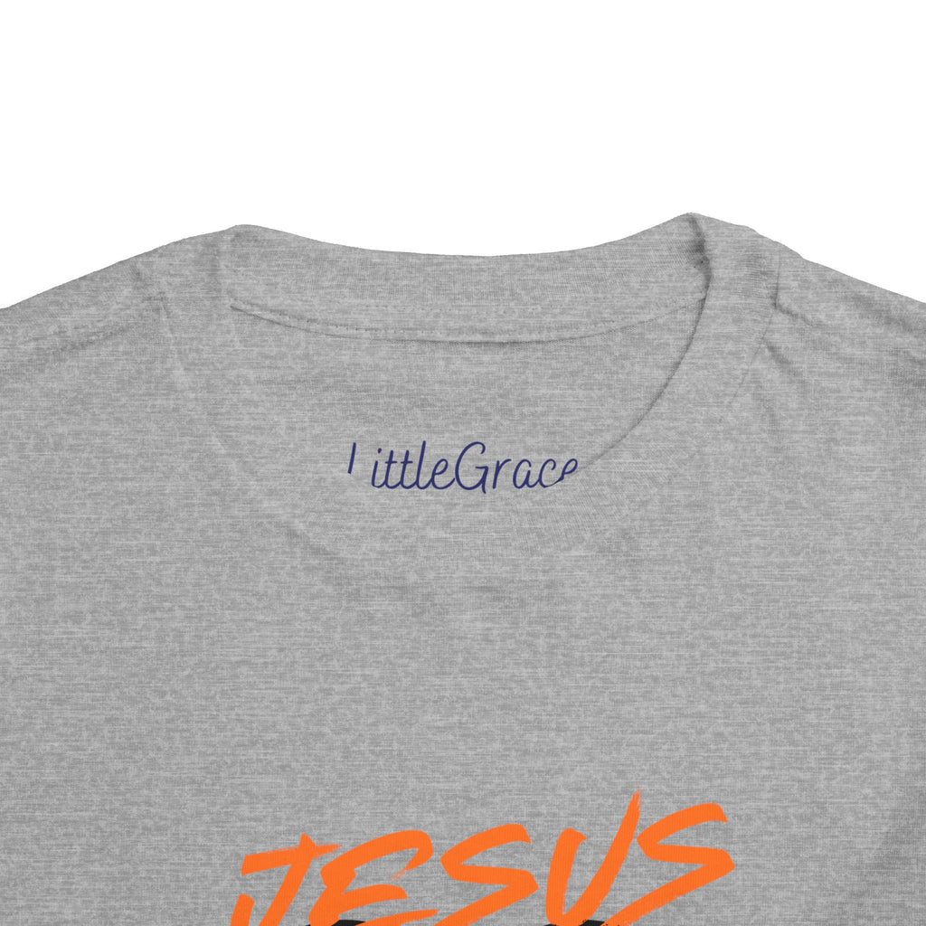 Jesus Loves Me Heart Toddler Tee