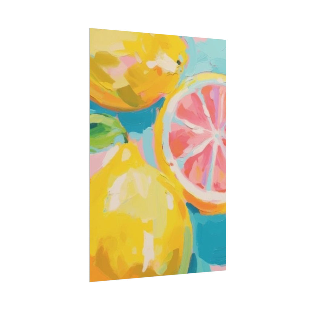 Pink Lemon Unframed Poster