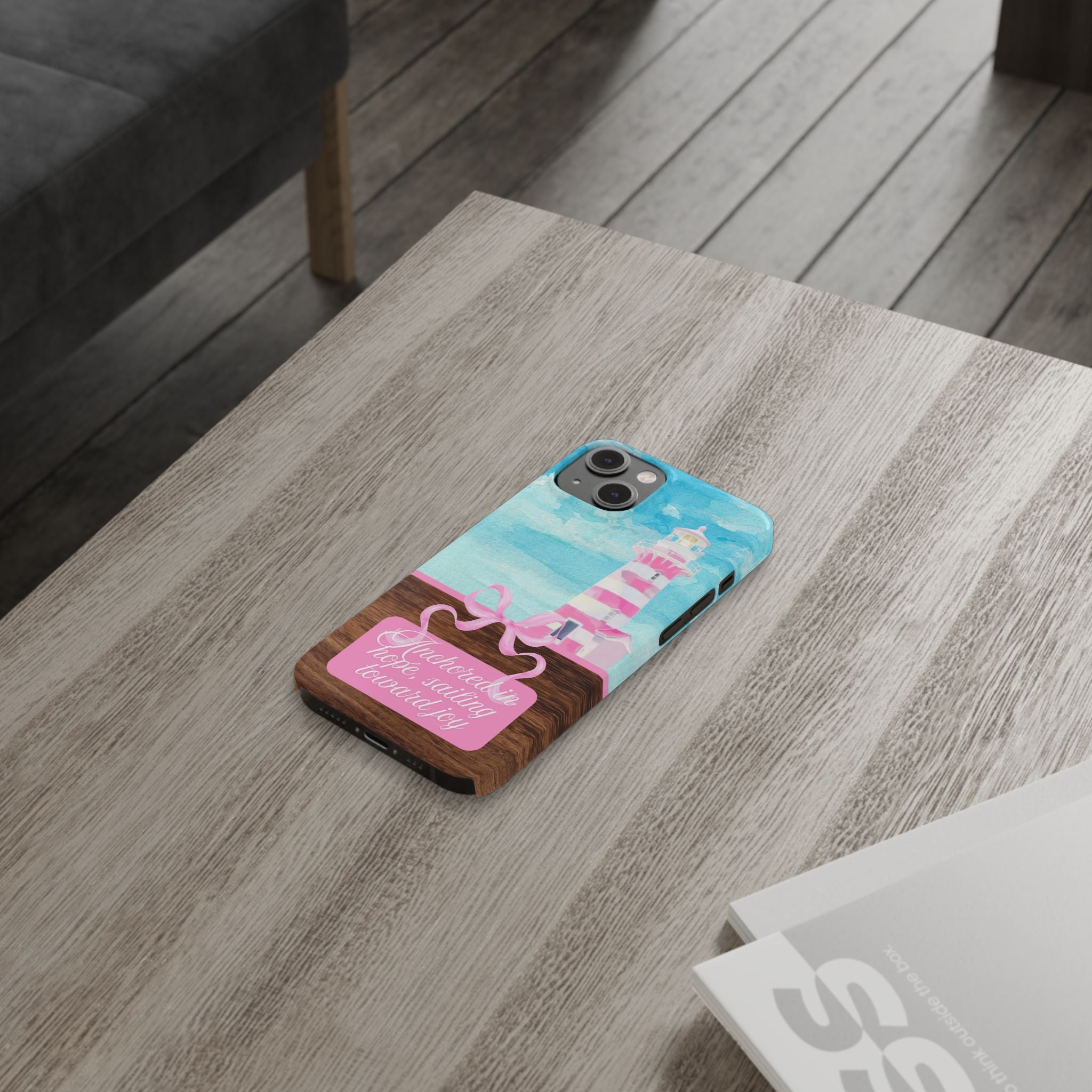 Anchored In Hope iPhone Case