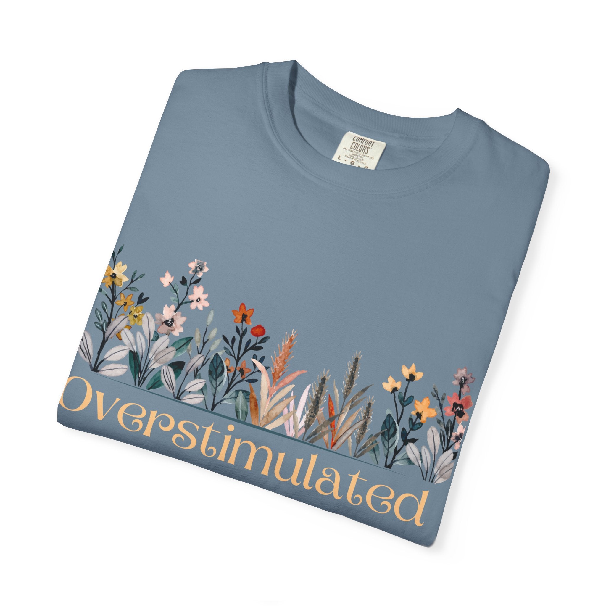 Floral Overstimulated T-shirt