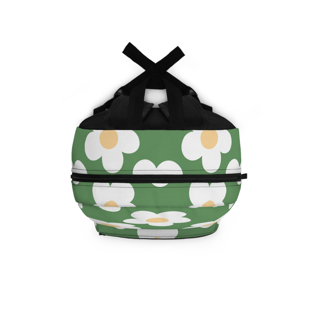 Green Daisy Kids Backpack