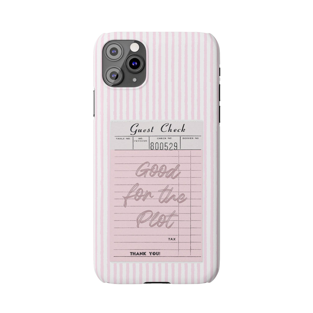 Good For The Plot iPhone Case