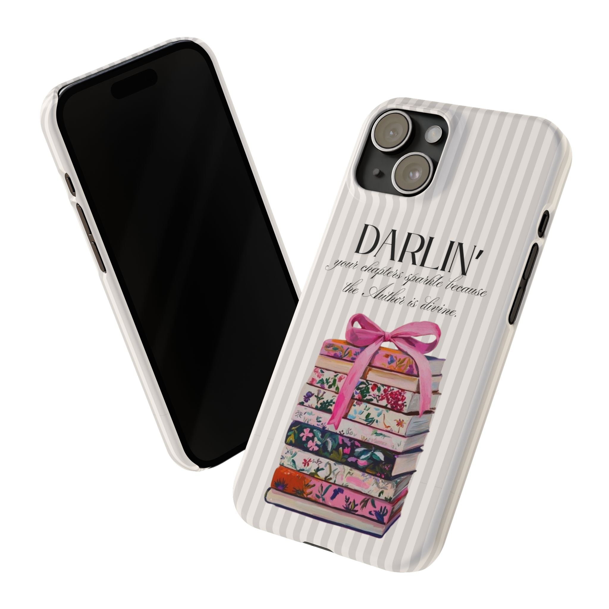 Darlin’ The Author Is Devine iPhone Case