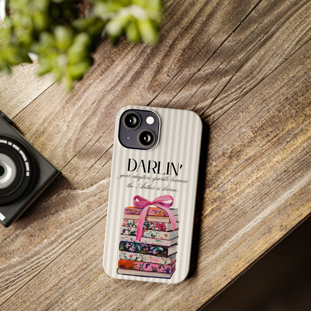 Darlin’ The Author Is Devine iPhone Case