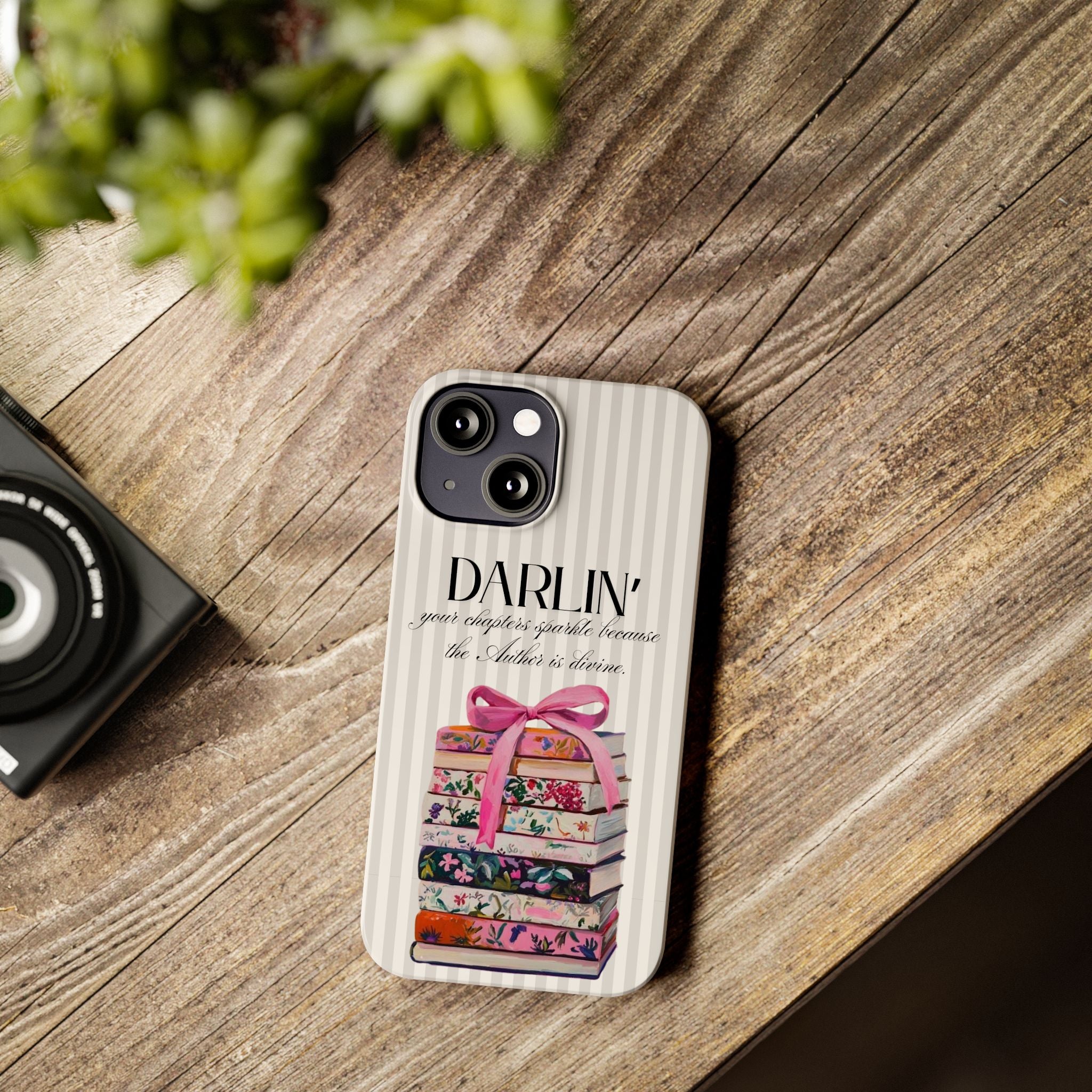 Darlin’ The Author Is Devine iPhone Case