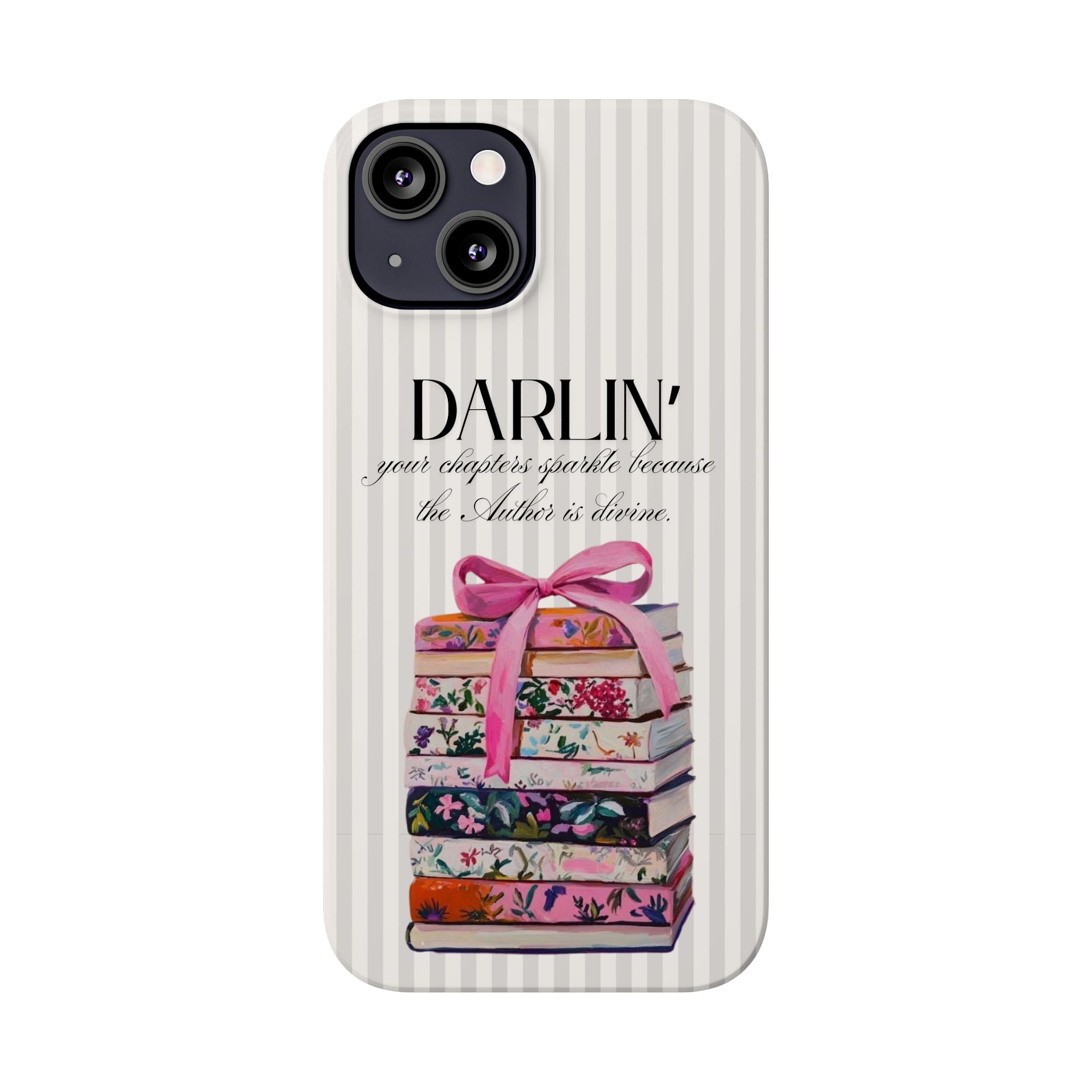 Darlin’ The Author Is Devine iPhone Case