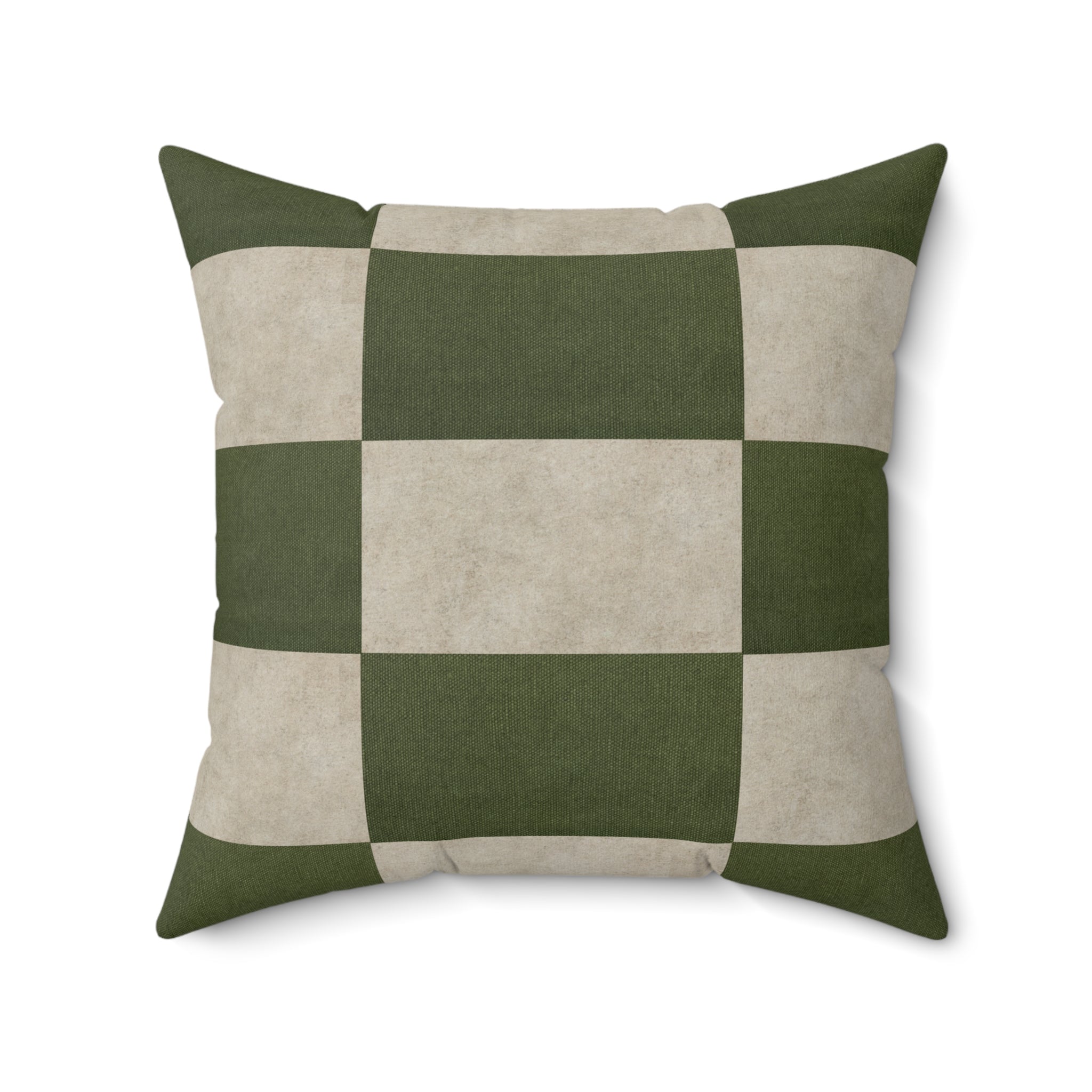 Stone & Green Pillow