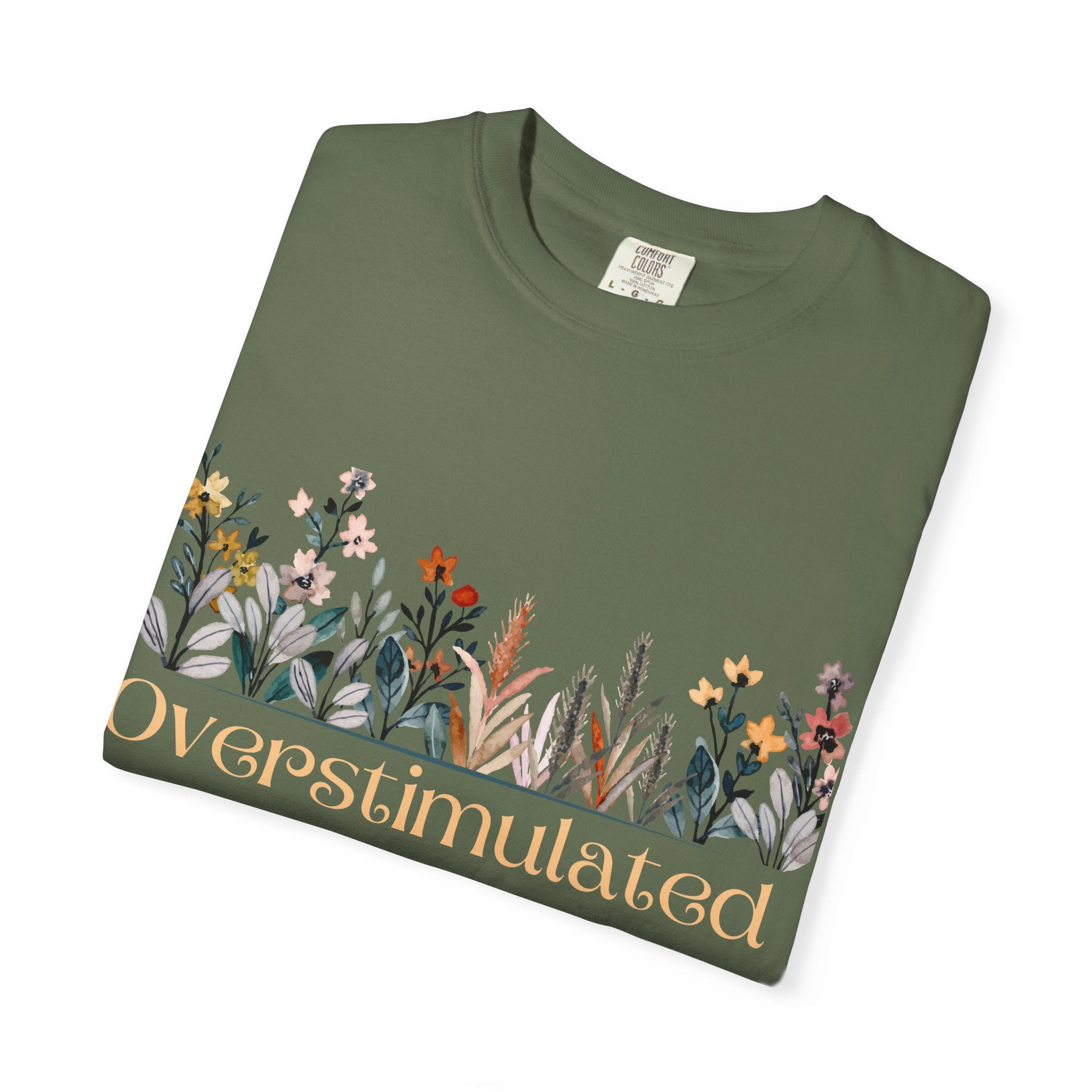 Floral Overstimulated T-shirt