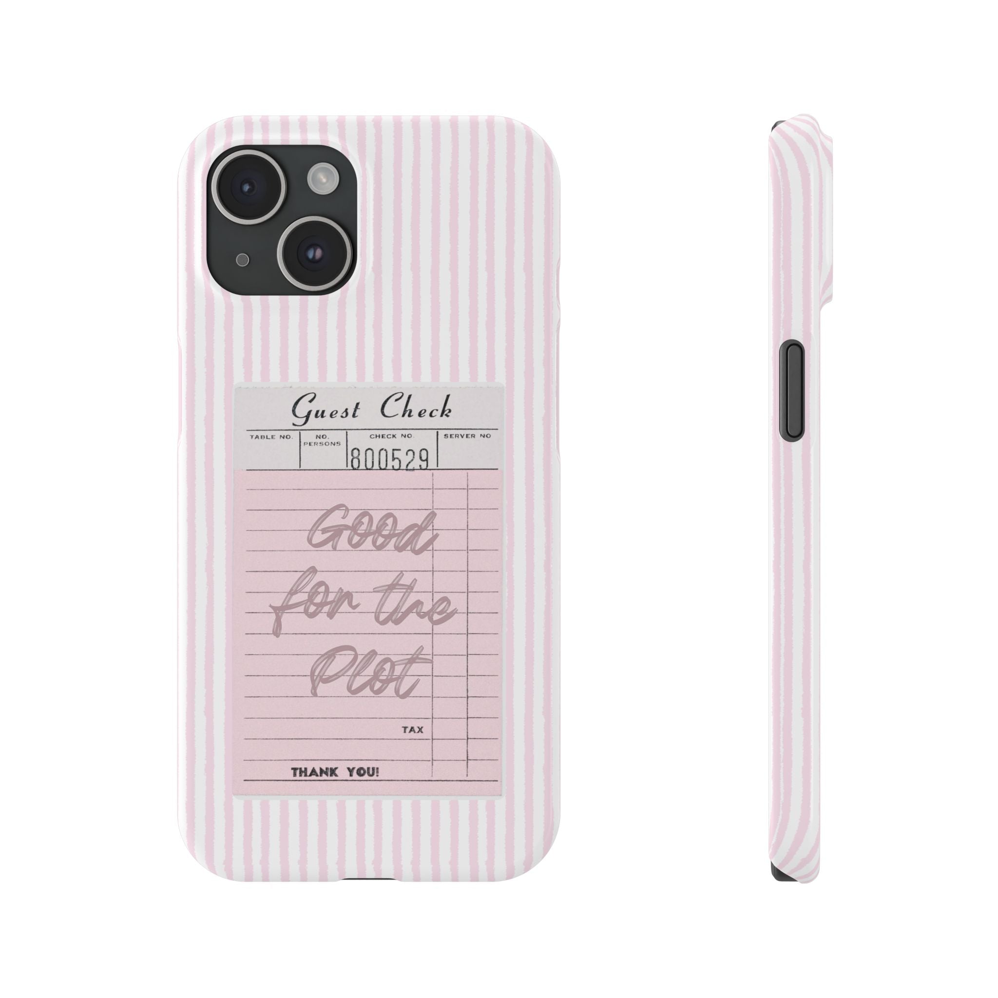 Good For The Plot iPhone Case