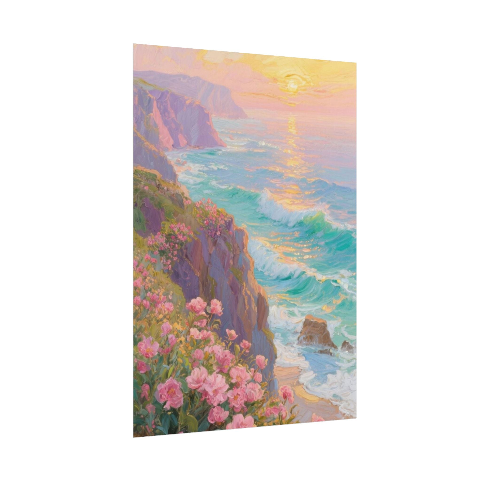 Flower Coast Unframed Poster