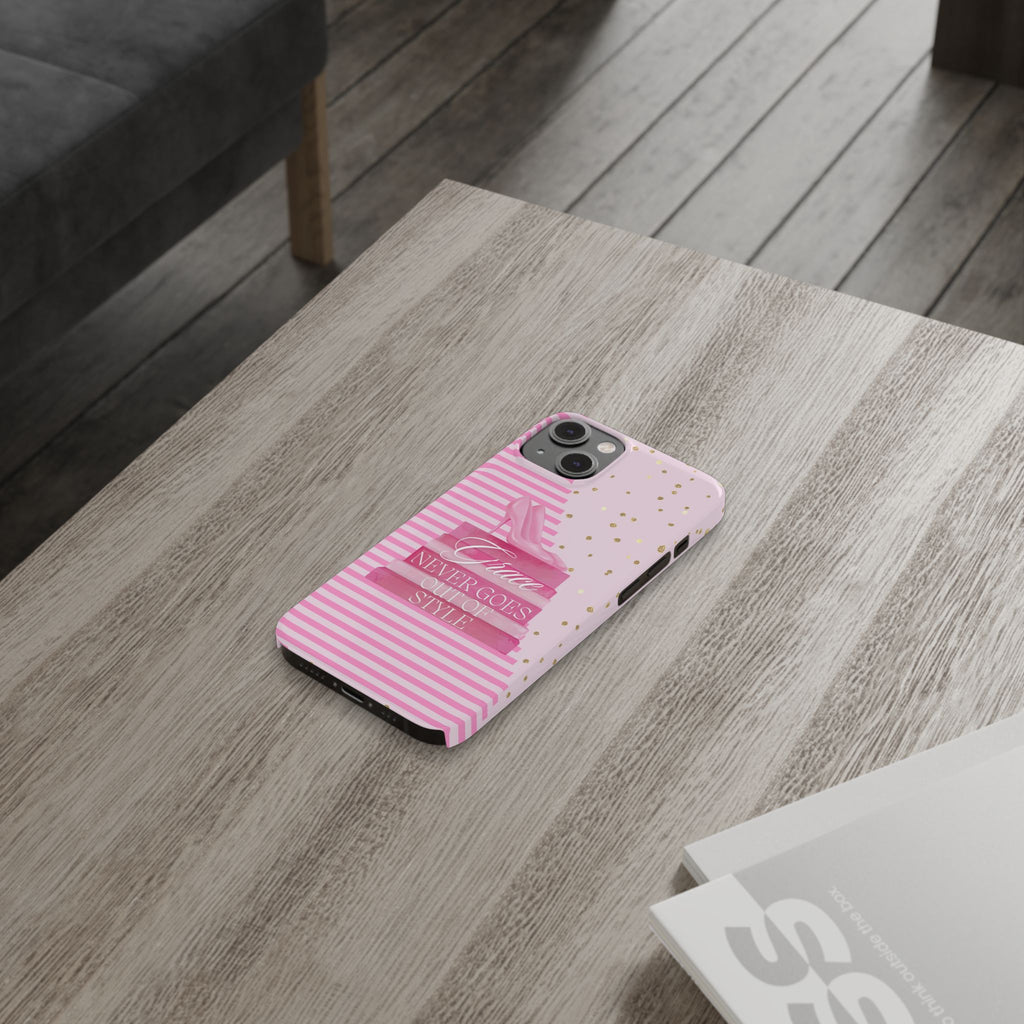 Grace Never Goes Out Of Style iPhone Case
