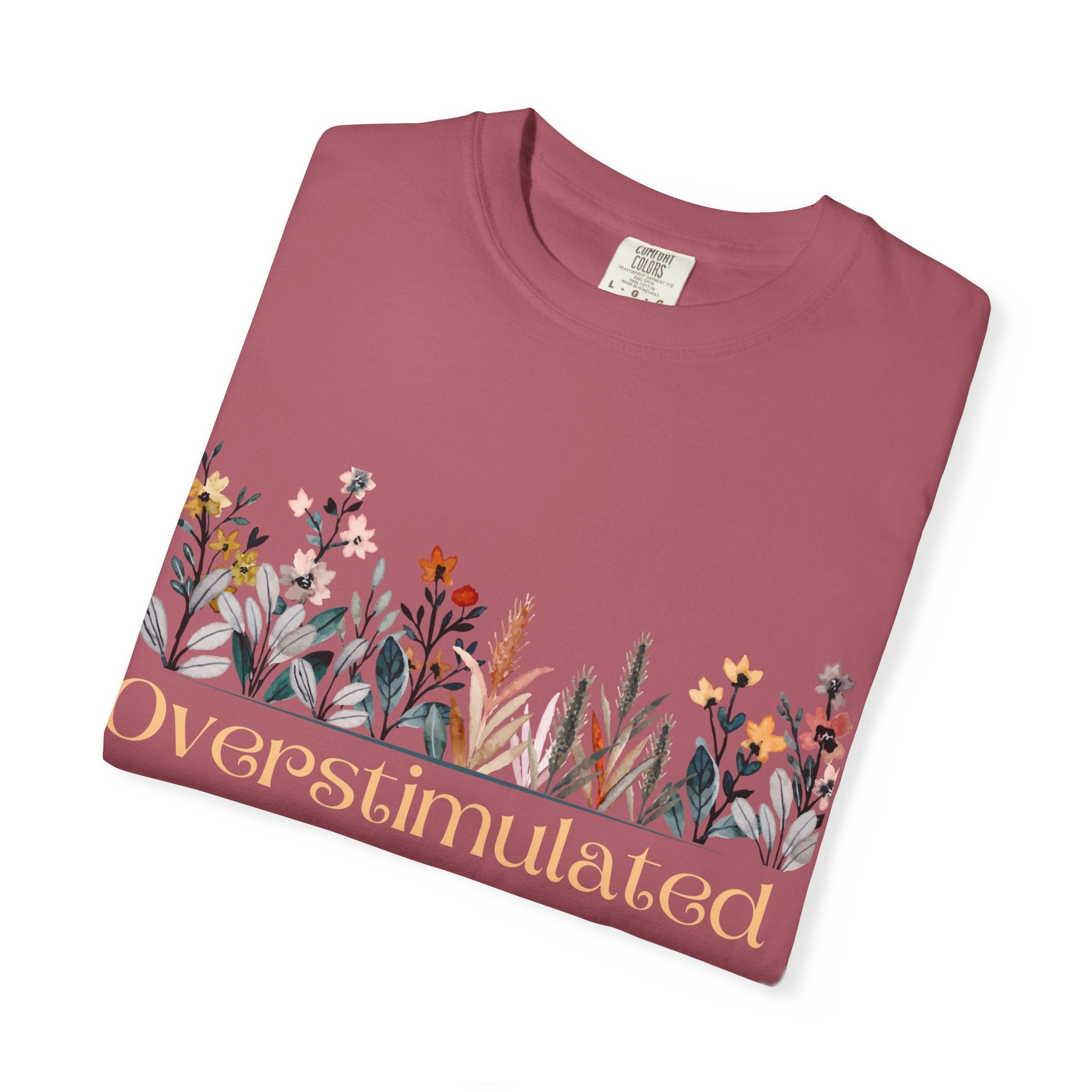 Floral Overstimulated T-shirt