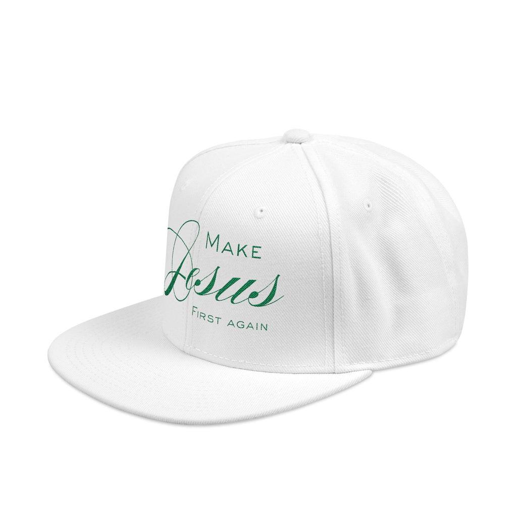 Make Jesus First Again Embroidered Hat