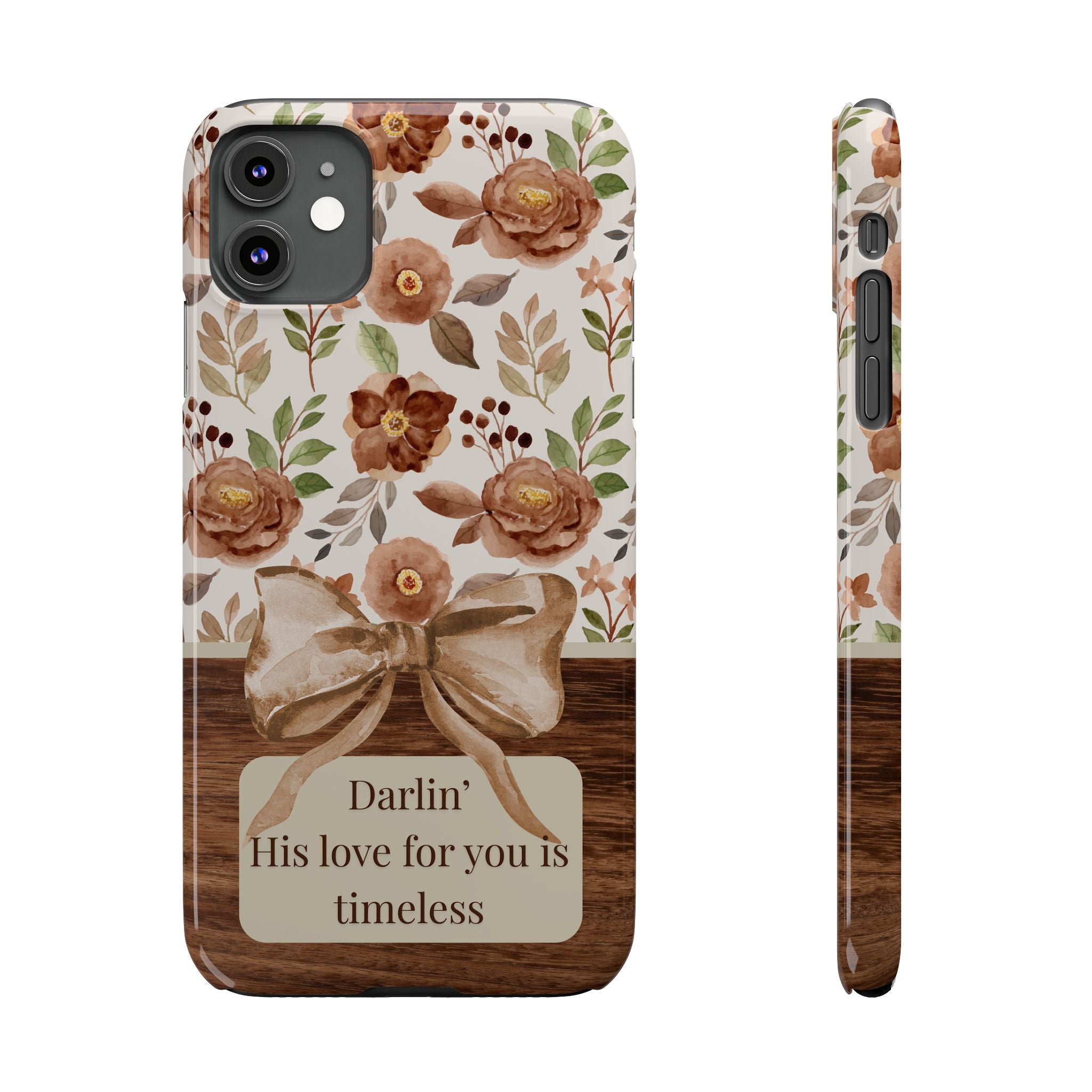 Darlin His Love For You Is Timeless iPhone Case