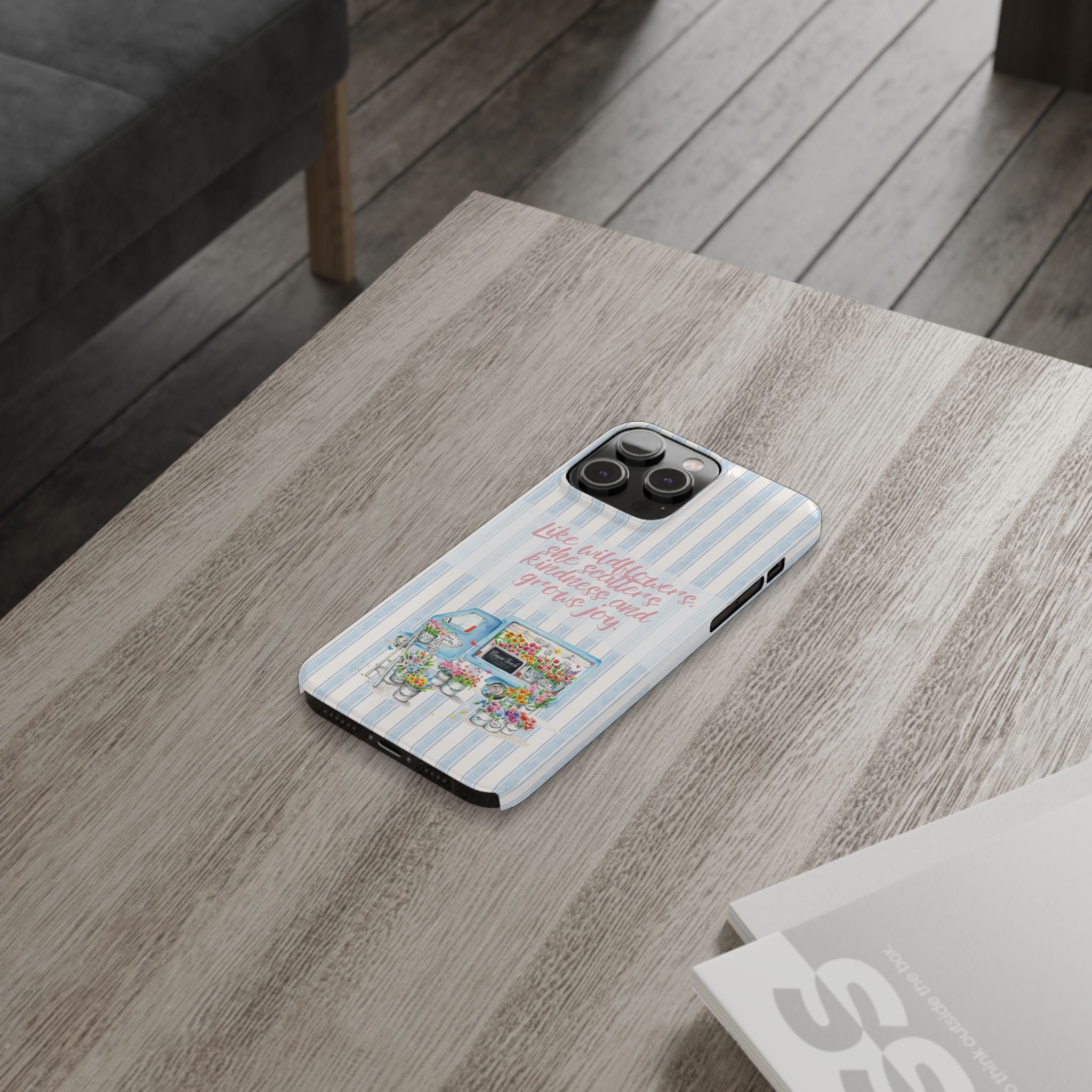 She’s Like Wildflowers iPhone Case