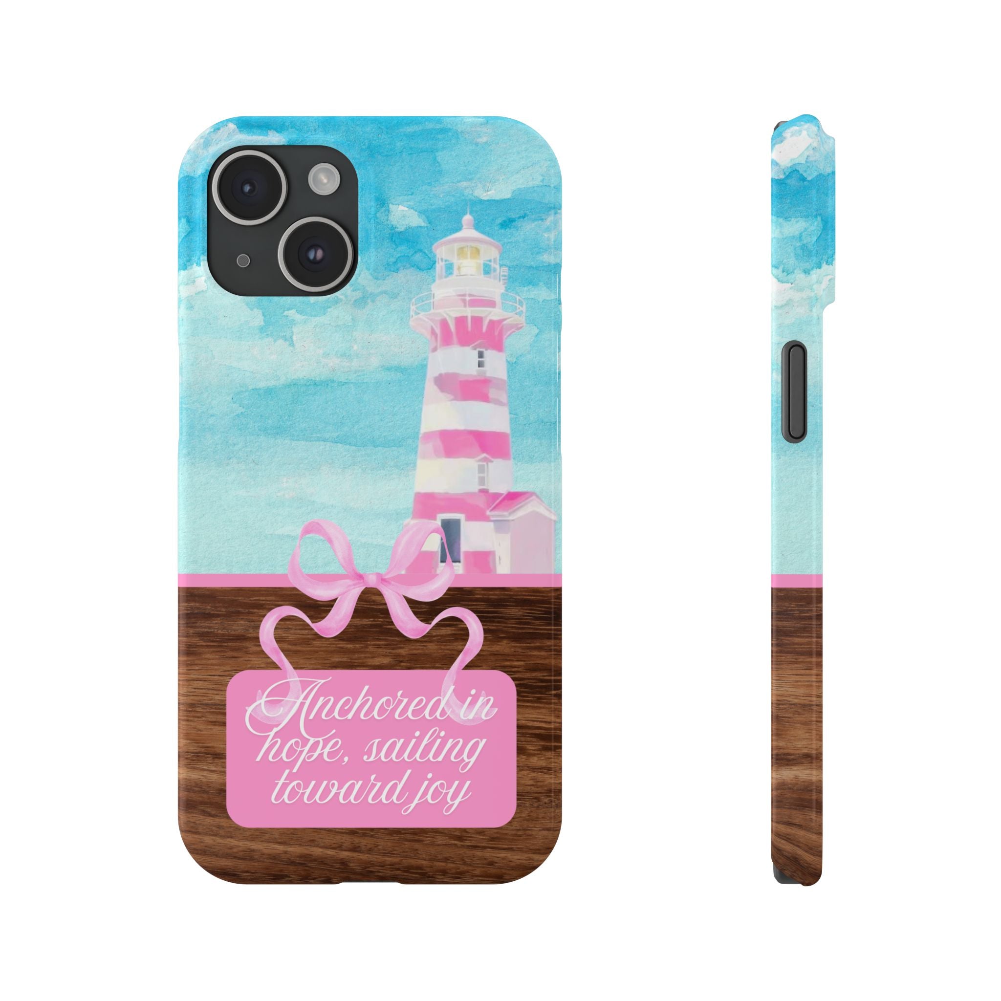 Anchored In Hope iPhone Case