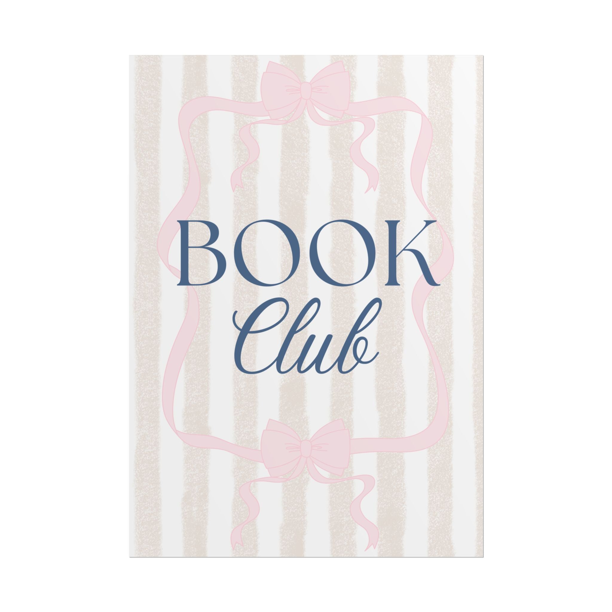 Book Club Unframed Poster