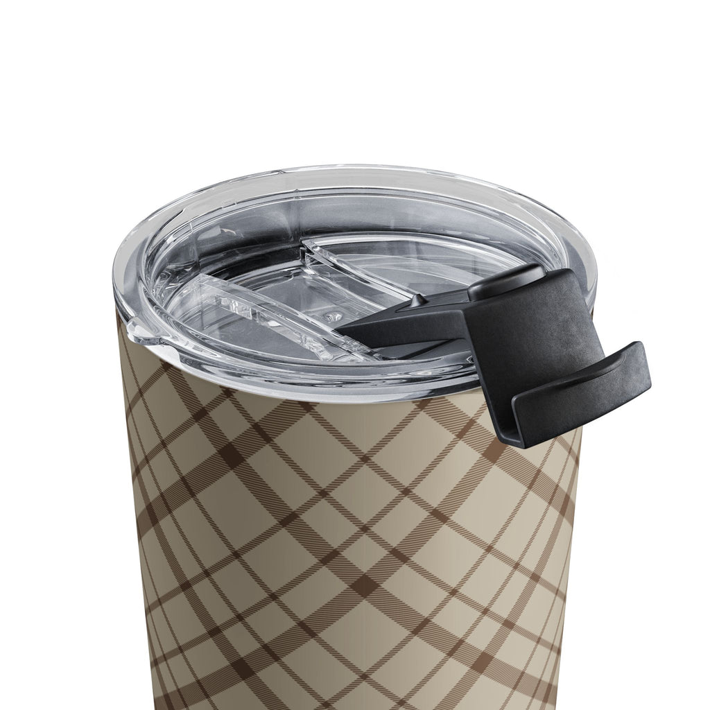 Plaid Merry Christmas Mini Tumbler