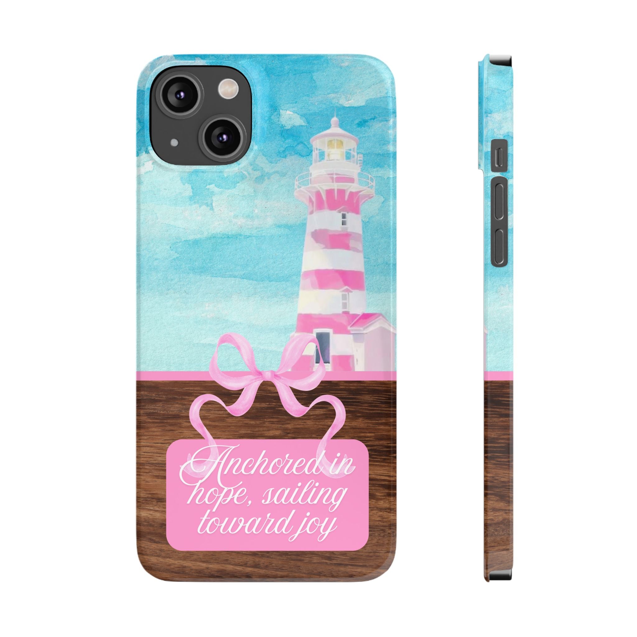 Anchored In Hope iPhone Case