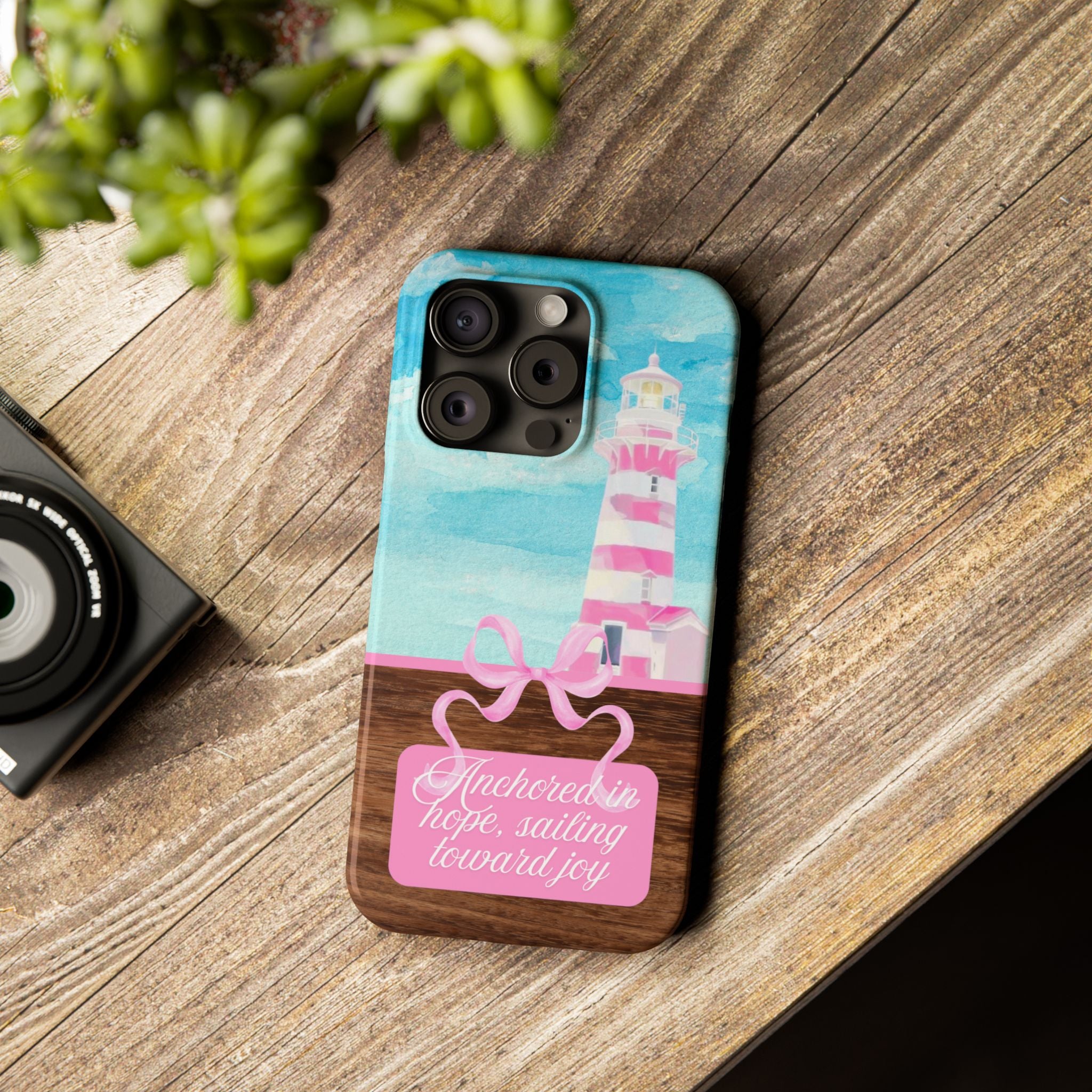 Anchored In Hope iPhone Case