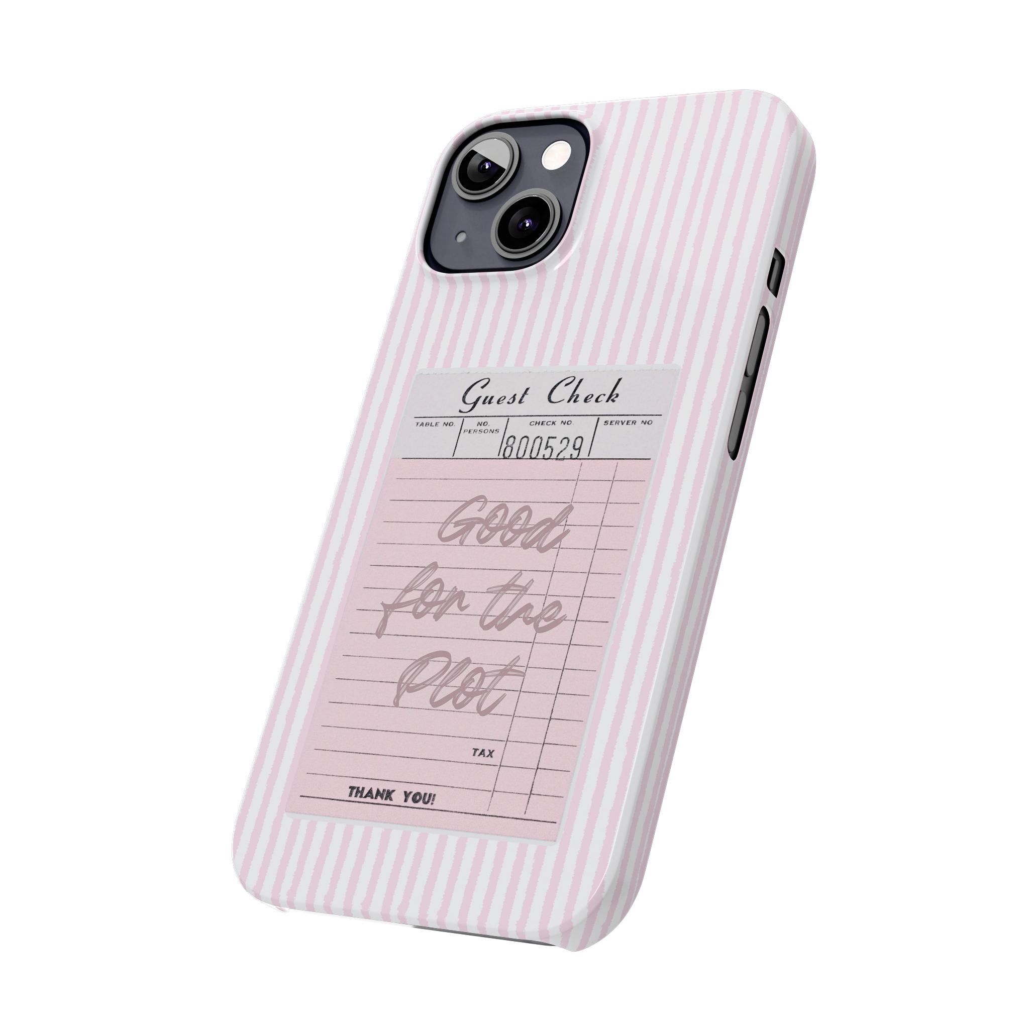 Good For The Plot iPhone Case