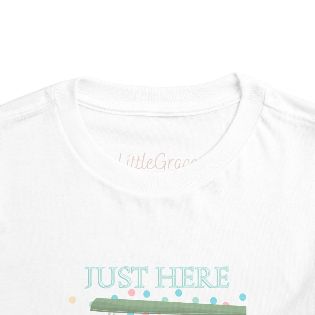 Just here for the snacks golf Toddler Tee