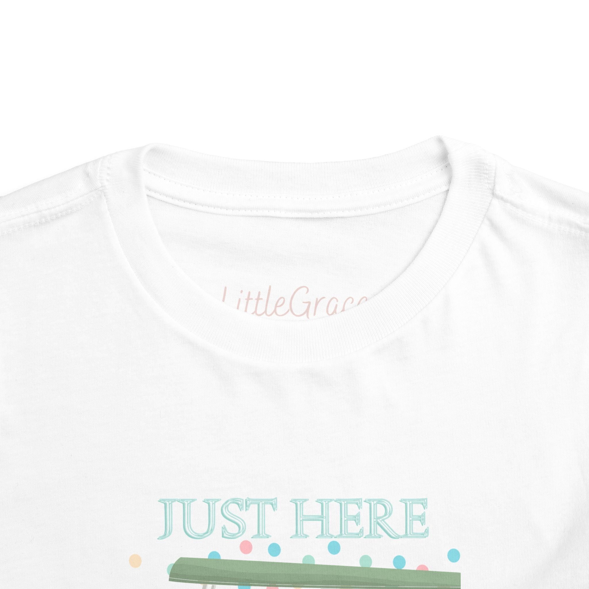 Just here for the snacks golf Toddler Tee