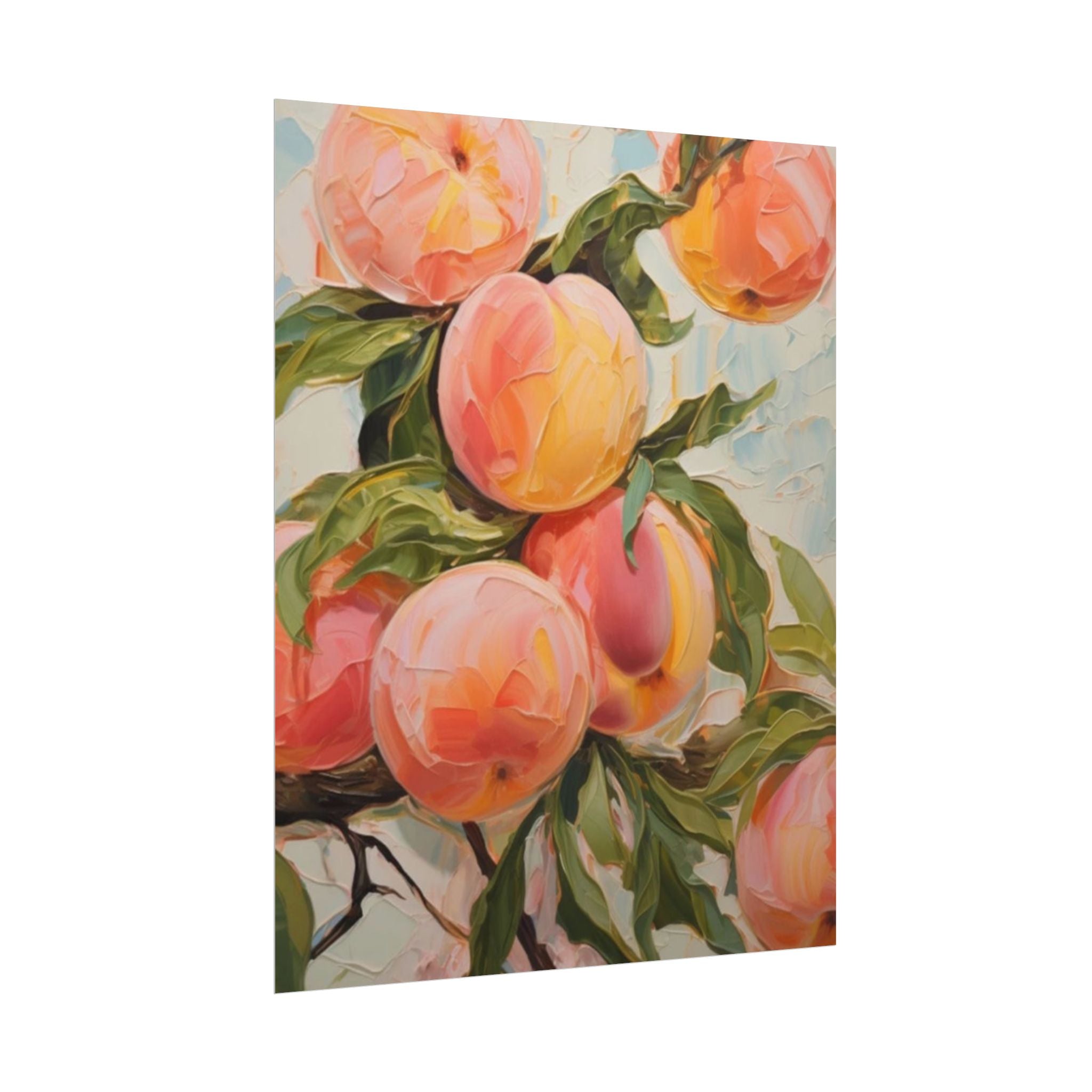 Paint Peaches Unframed Poster
