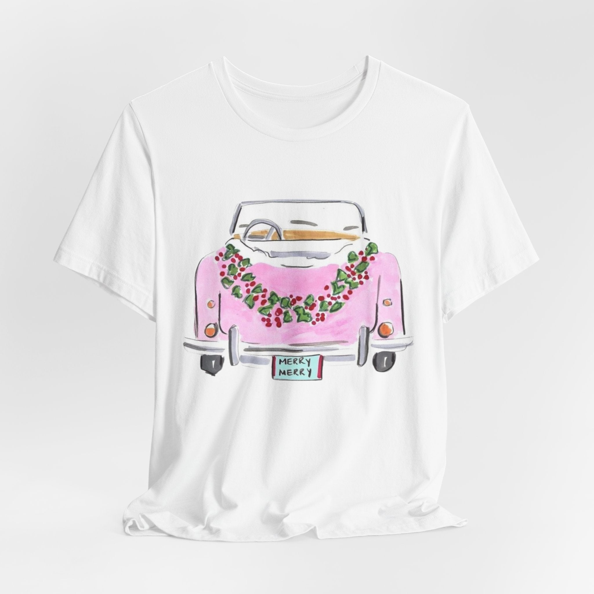 Merry Christmas Car Tee