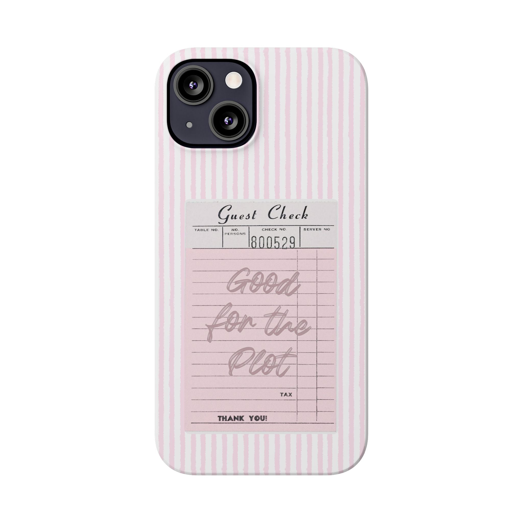 Good For The Plot iPhone Case