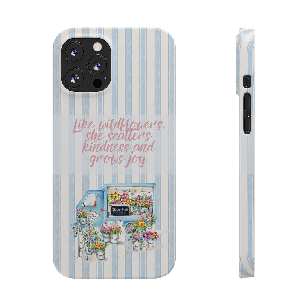 She’s Like Wildflowers iPhone Case