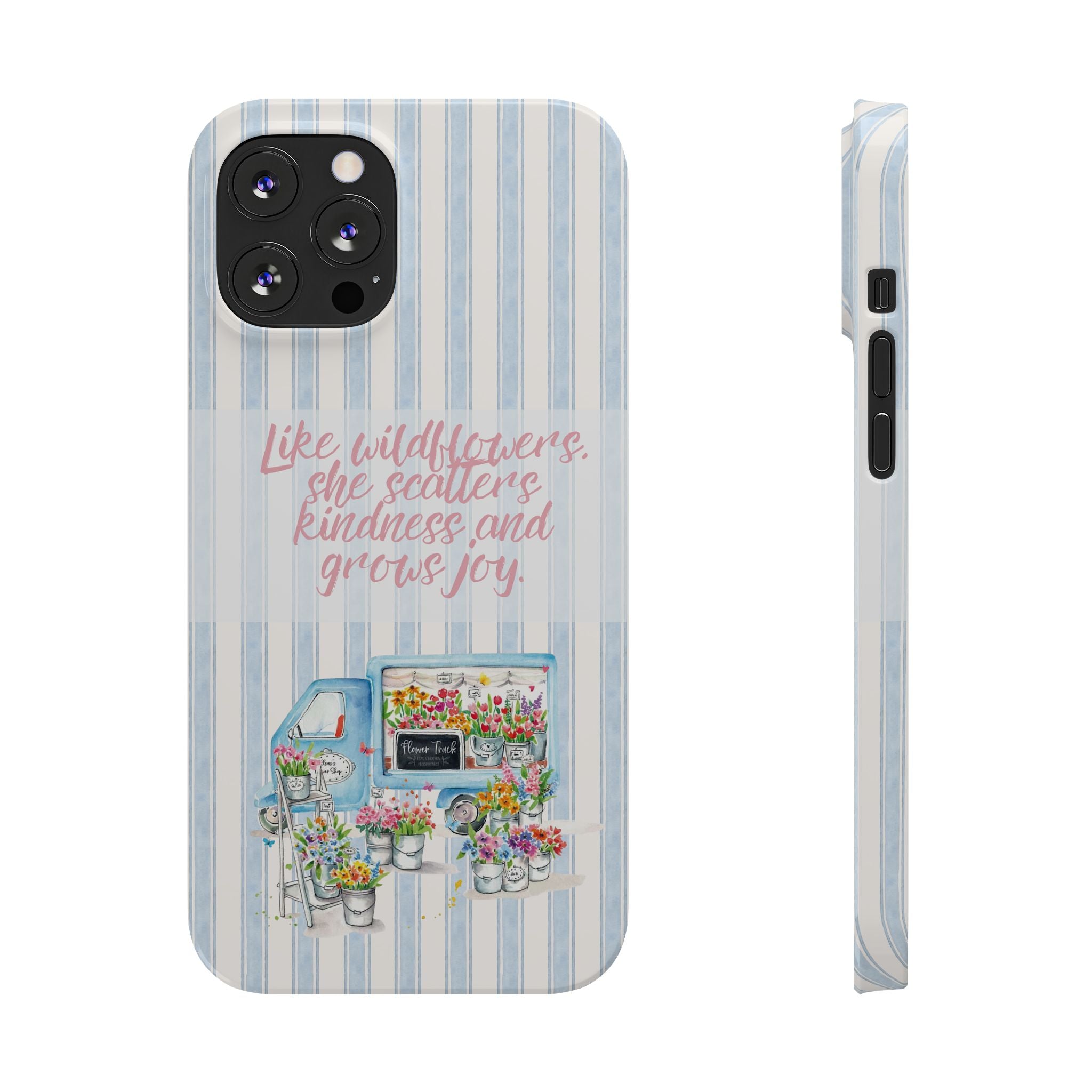 She’s Like Wildflowers iPhone Case