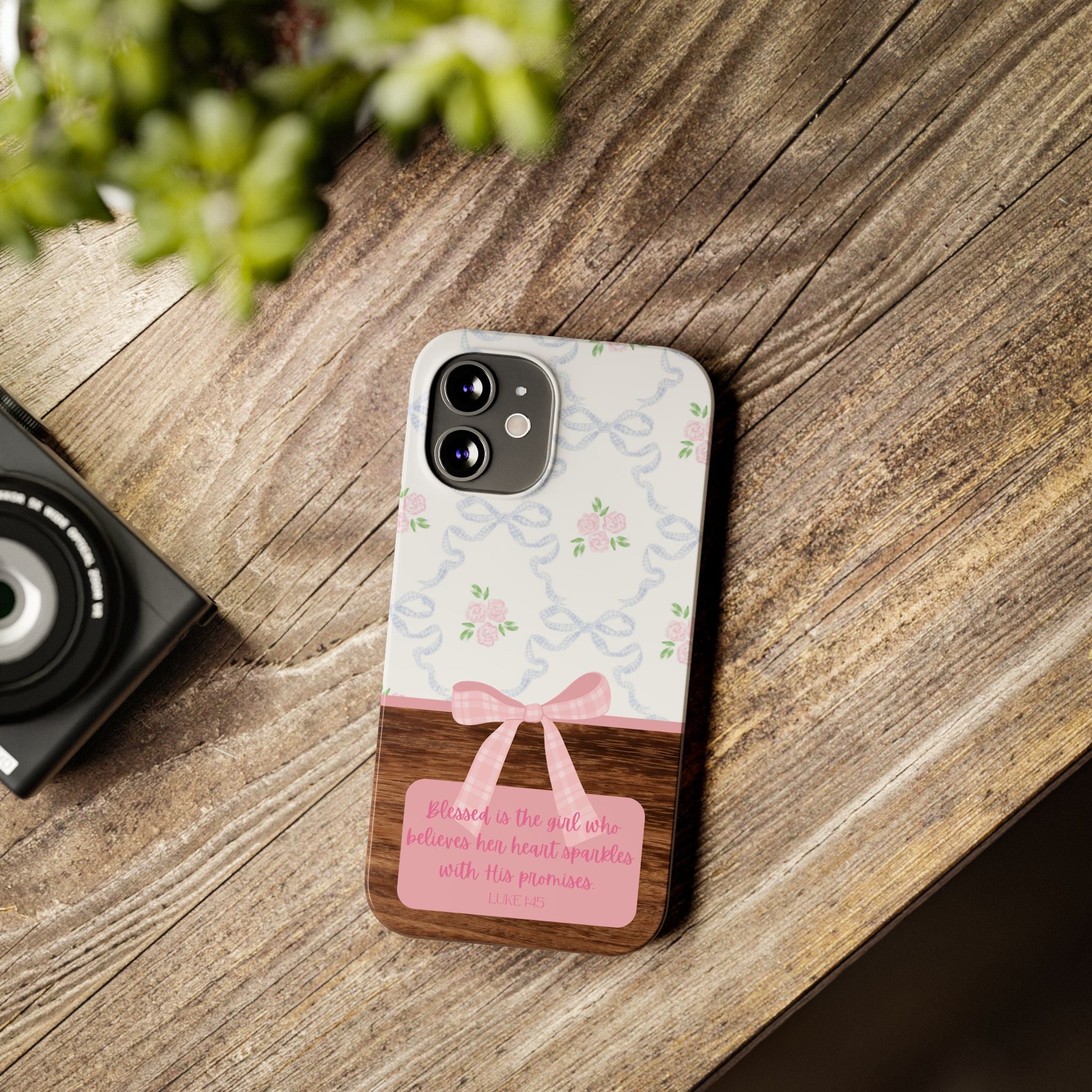 Blessed Is The Girl iPhone Case