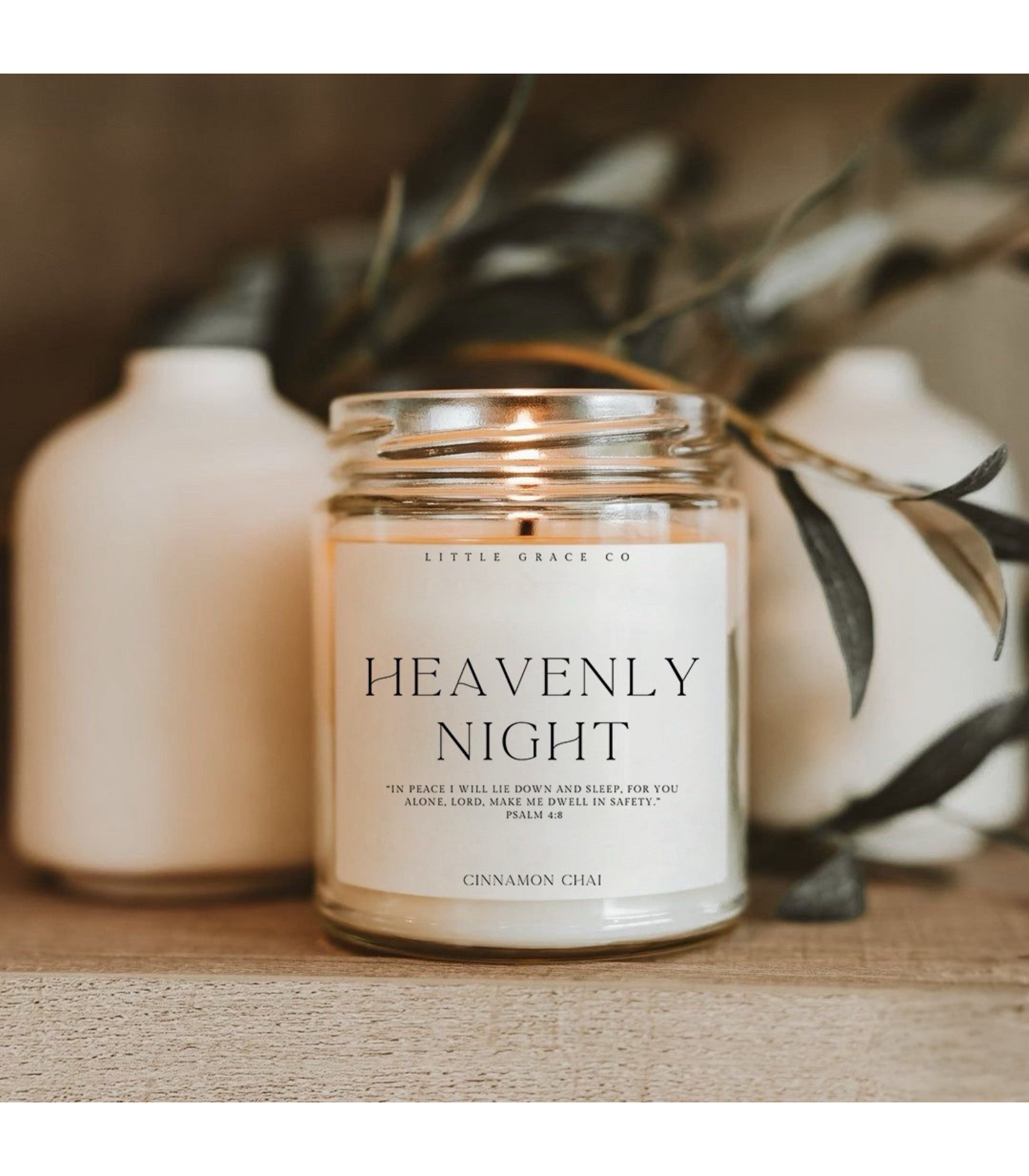Heavenly Night Cinnamon Chai Candle