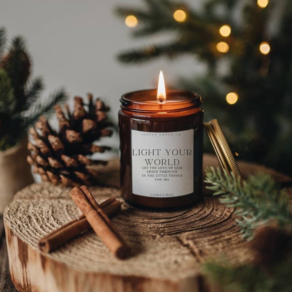 Light Your World Vanilla Bean Candle